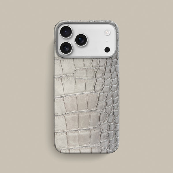 Classic Case 1/1 Glossy-Tan For iPhone 17 Pro Max In Alligator