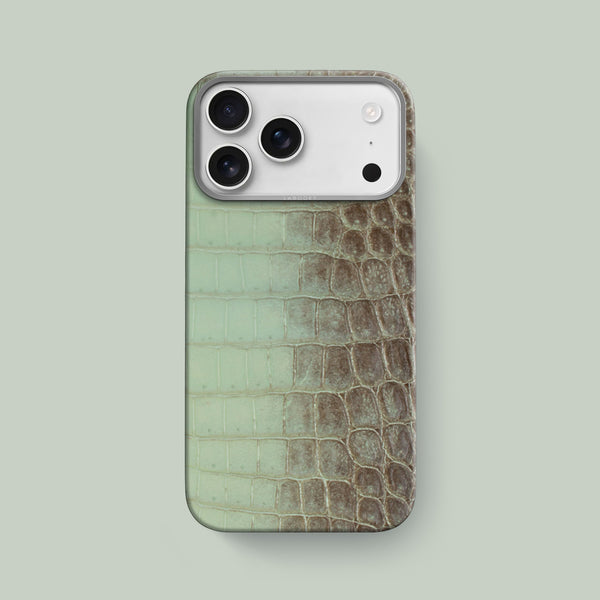 Classic Case 1/1 Pistacchio For iPhone 17 Pro Max In Himalayan Crocodile