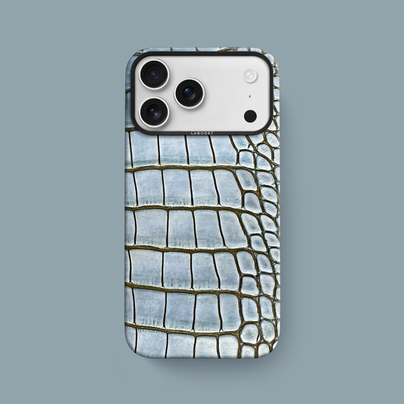 Florida-Keys iPhone 17 Pro Max Classic Case 1/1 Alligator with Black Metal -1 | Florida-Keys-Black