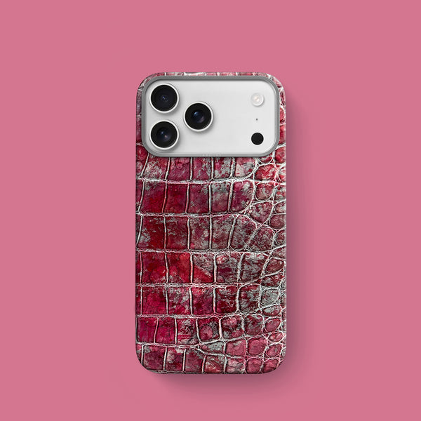 Classic Case 1/1 Garnet For iPhone 17 Pro In Alligator