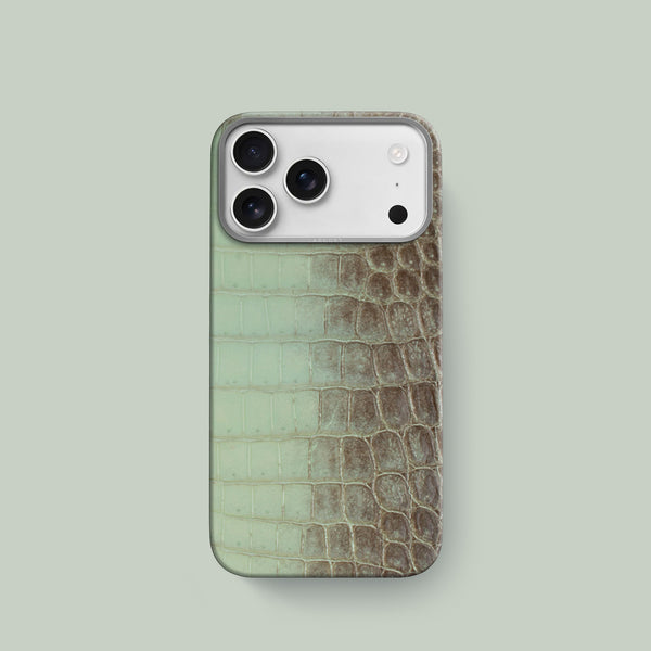 Classic Case 1/1 Pistacchio For iPhone 17 Pro In Himalayan Crocodile