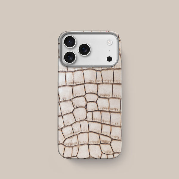 Classic Case 1/1 Cafe Creme For iPhone 17 Pro In Alligator