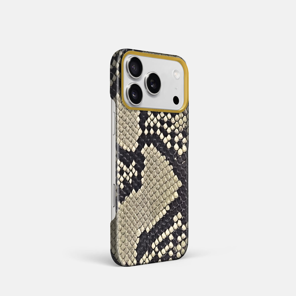 Classic Case For iPhone 17 Pro In Deluxe Python -2 | Savannah-Gold