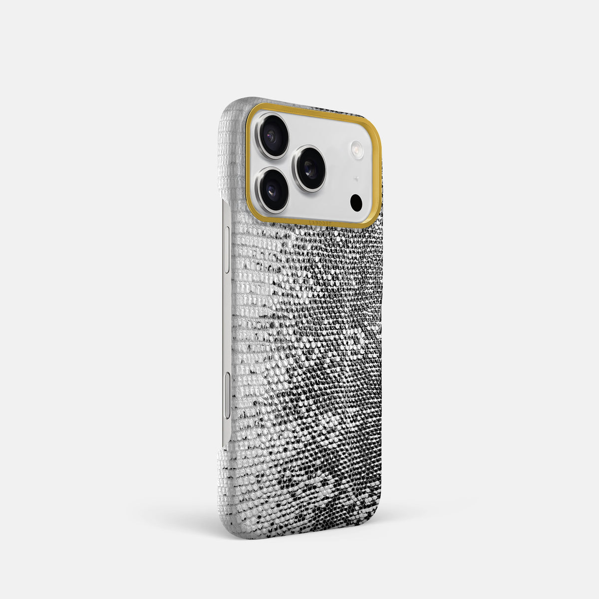 Classic Case For iPhone 17 Pro In Himalayan Lizard -2 | Dark-Gold
