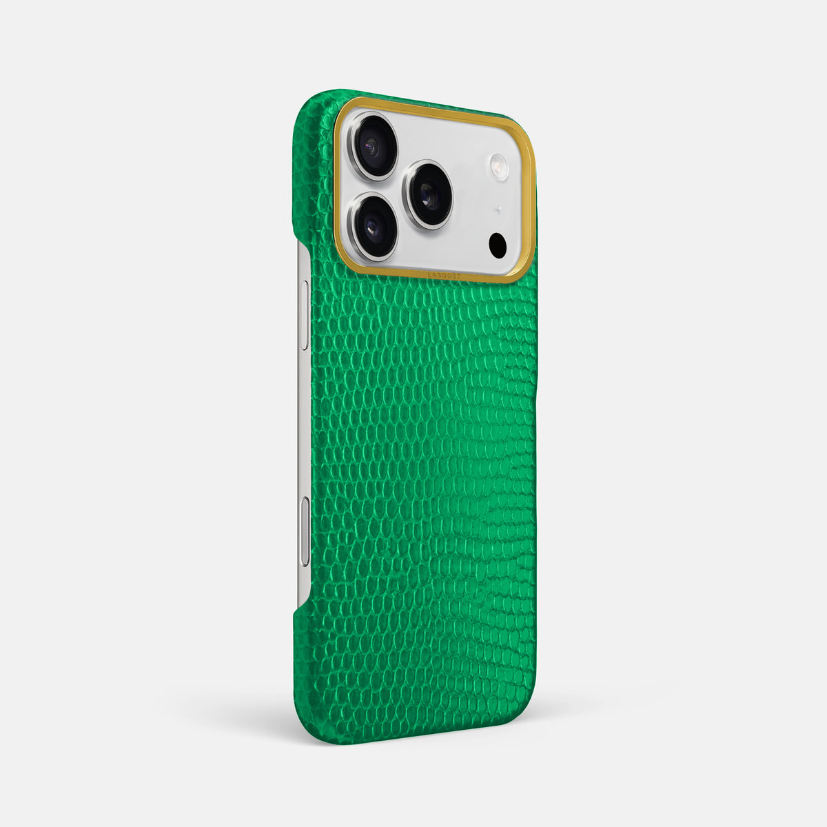 Classic Case For iPhone 17 Pro Max In Lizard -2 | Apple-Green-Gold