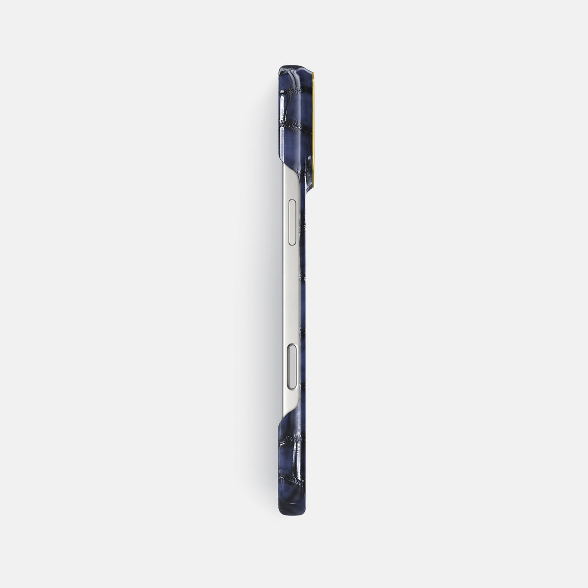 Classic Case For iPhone 17 Pro Max In Patina Alligator -3 | Havana-Blue-Gold