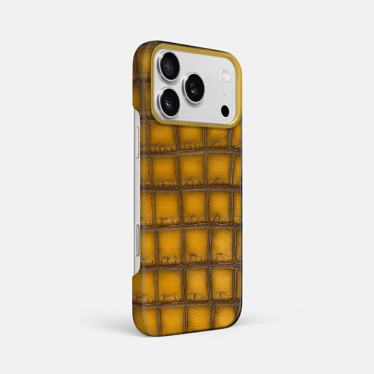 Classic Case For iPhone 17 Pro Max In Patina Alligator -2 | Sydney-Gold