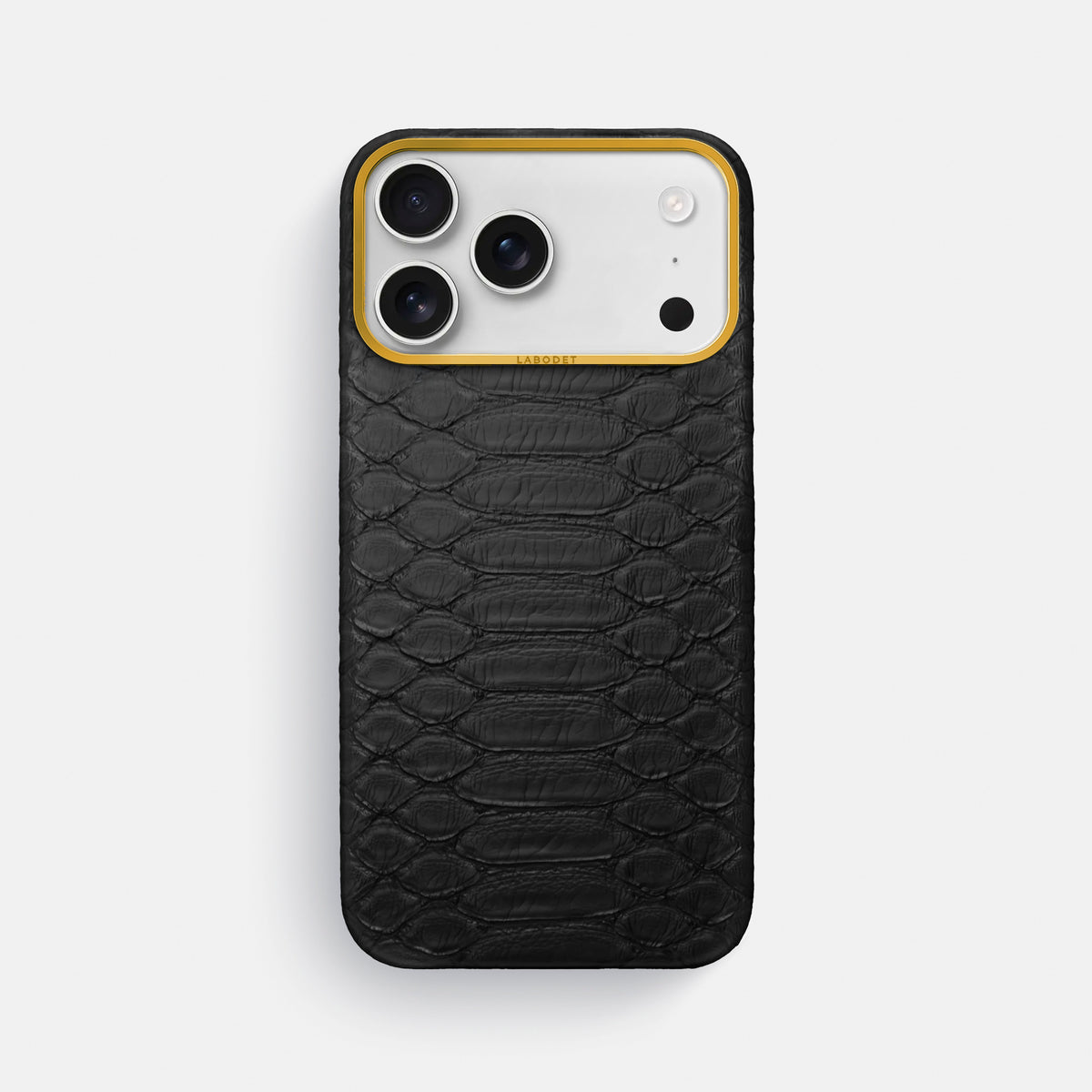 Classic Case For iPhone 17 Pro Max In Python -1 | Black-Gold