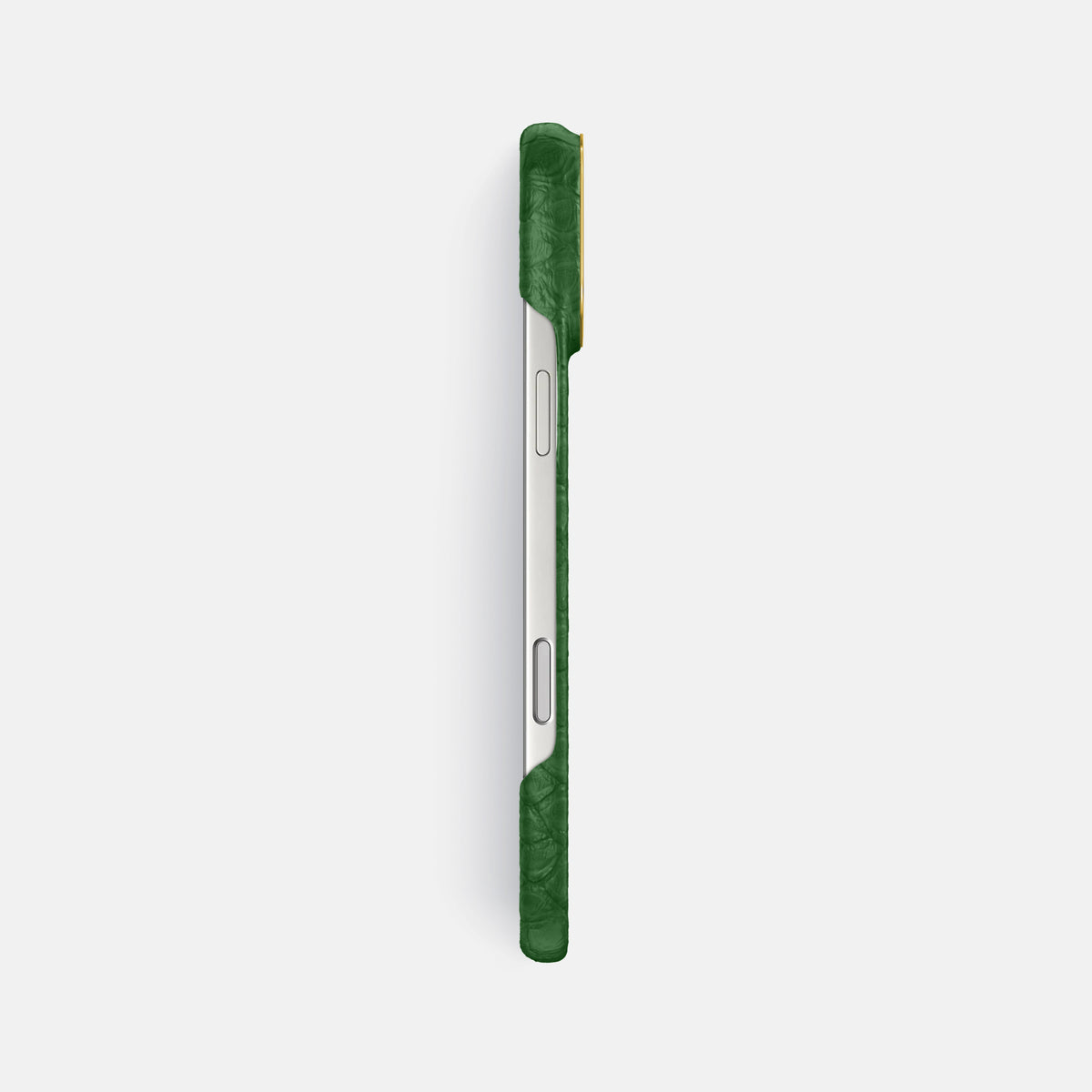 Classic Case For iPhone 17 Pro Max In Python -3 | Green-Gold