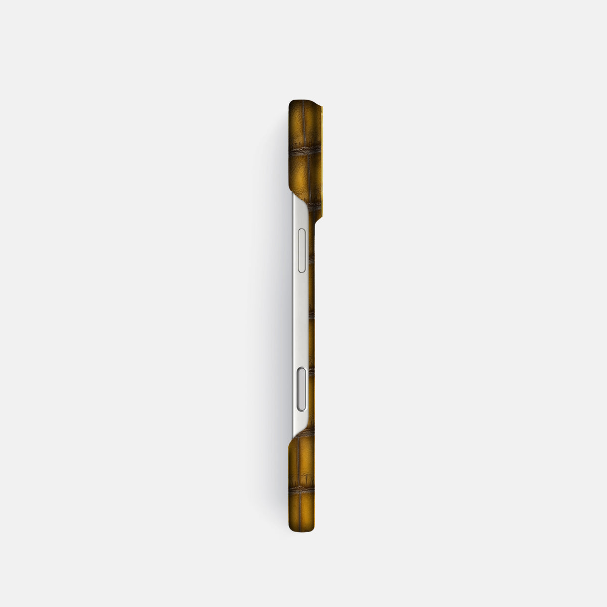 Classic Case For iPhone 17 Pro In Patina Alligator -3 | Sydney-Gold