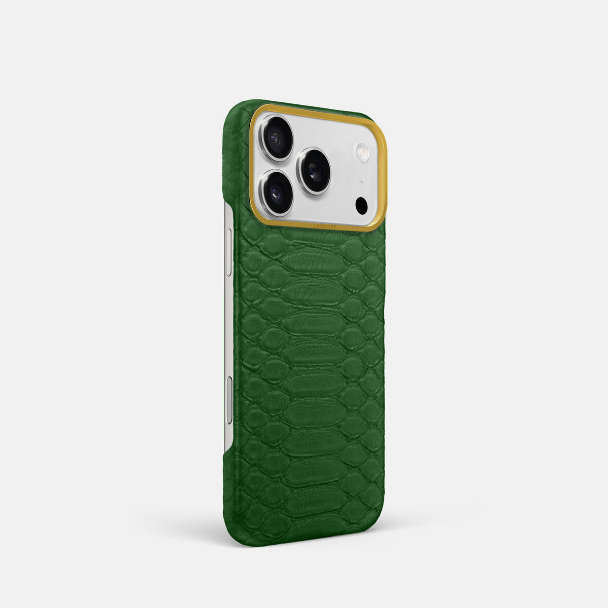 Classic Case For iPhone 17 Pro In Python -2 | Green-Gold