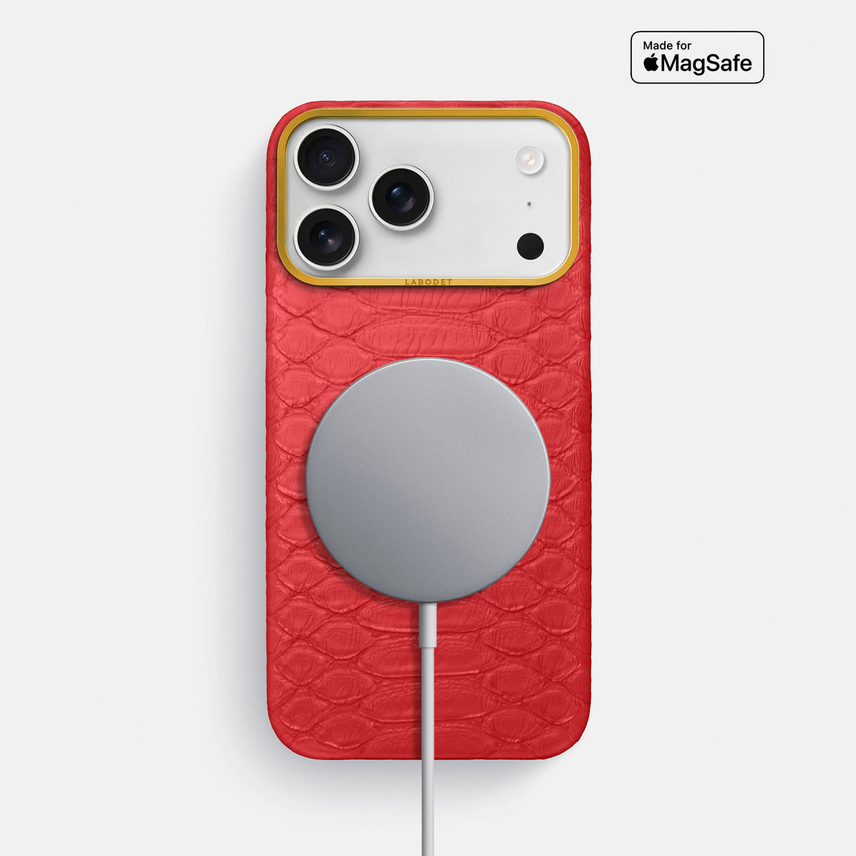 Classic Case For iPhone 18 Pro Max In Python -5 | Red-Gold