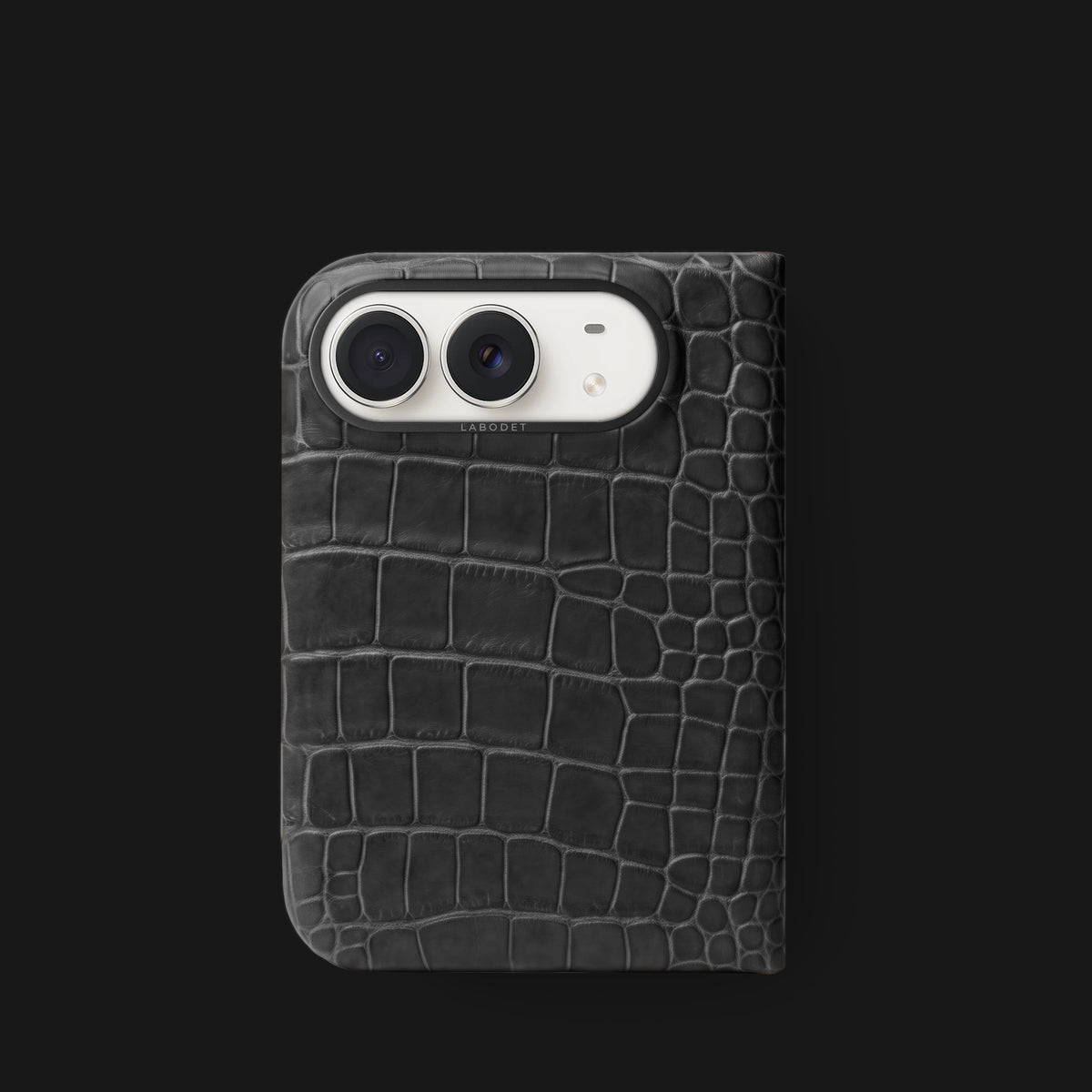 Classic Case Edition Black For iPhone Duo In Alligator -1 | Edition Black-Black