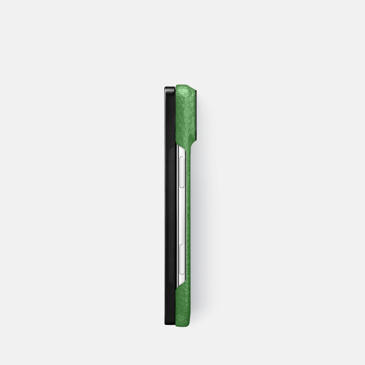 Classic Case For iPhone Duo In Calf -3 | Herb-Black
