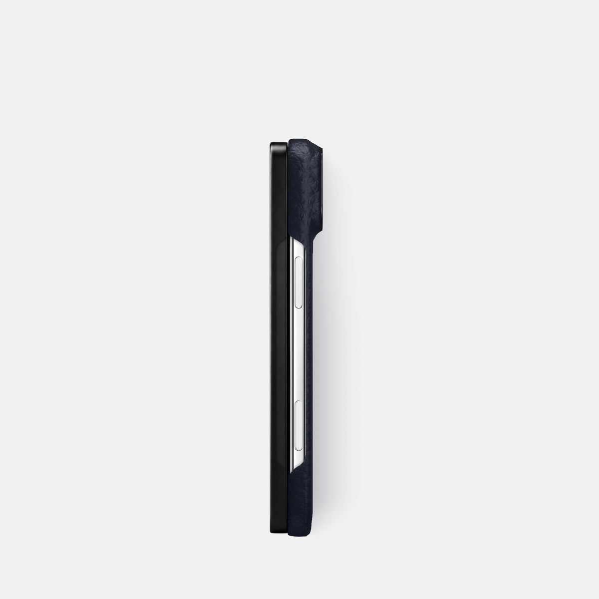 Classic Case For iPhone Duo In Calf -3 | Marine-Black