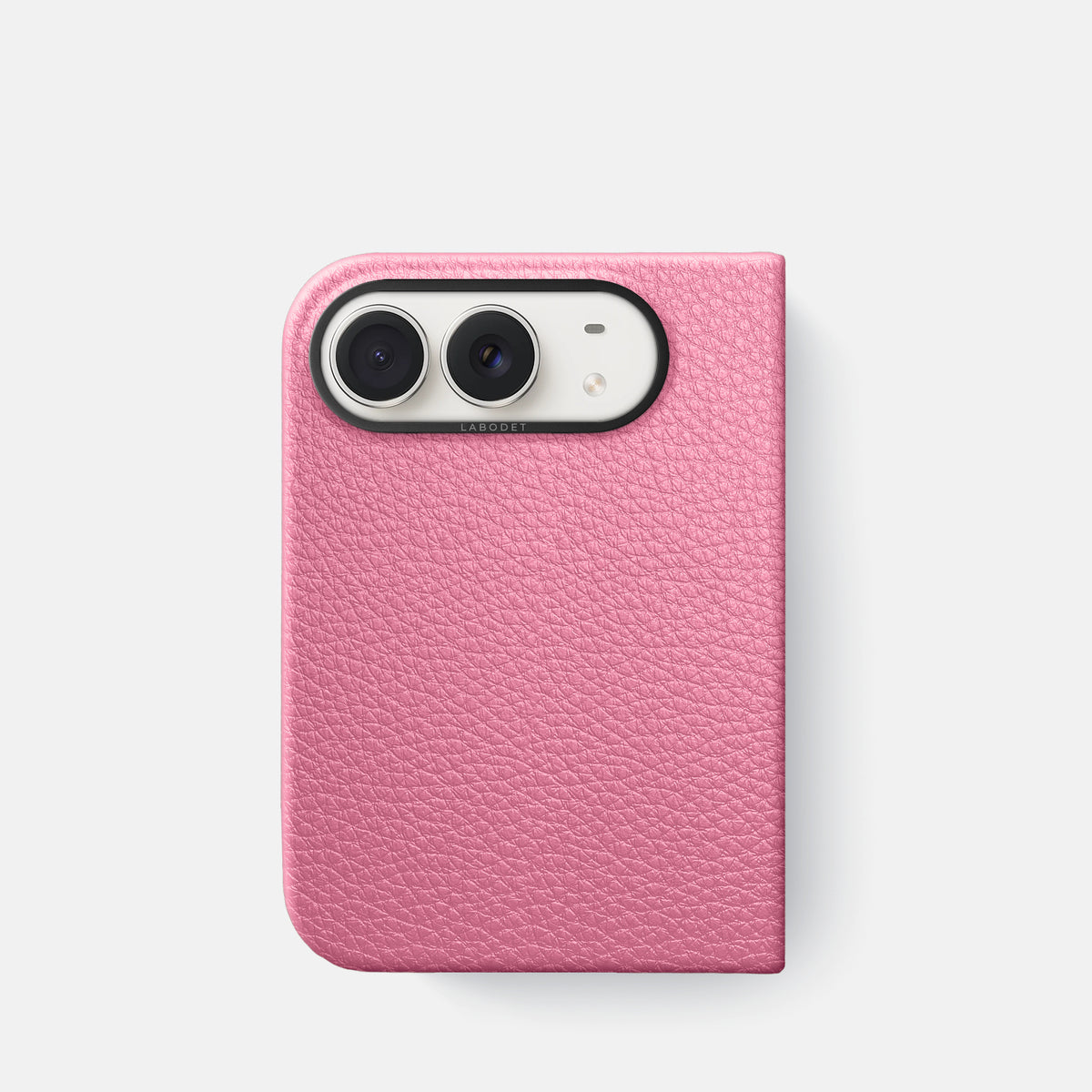 Classic Case For iPhone Duo In Calf -1 | Pink-Black