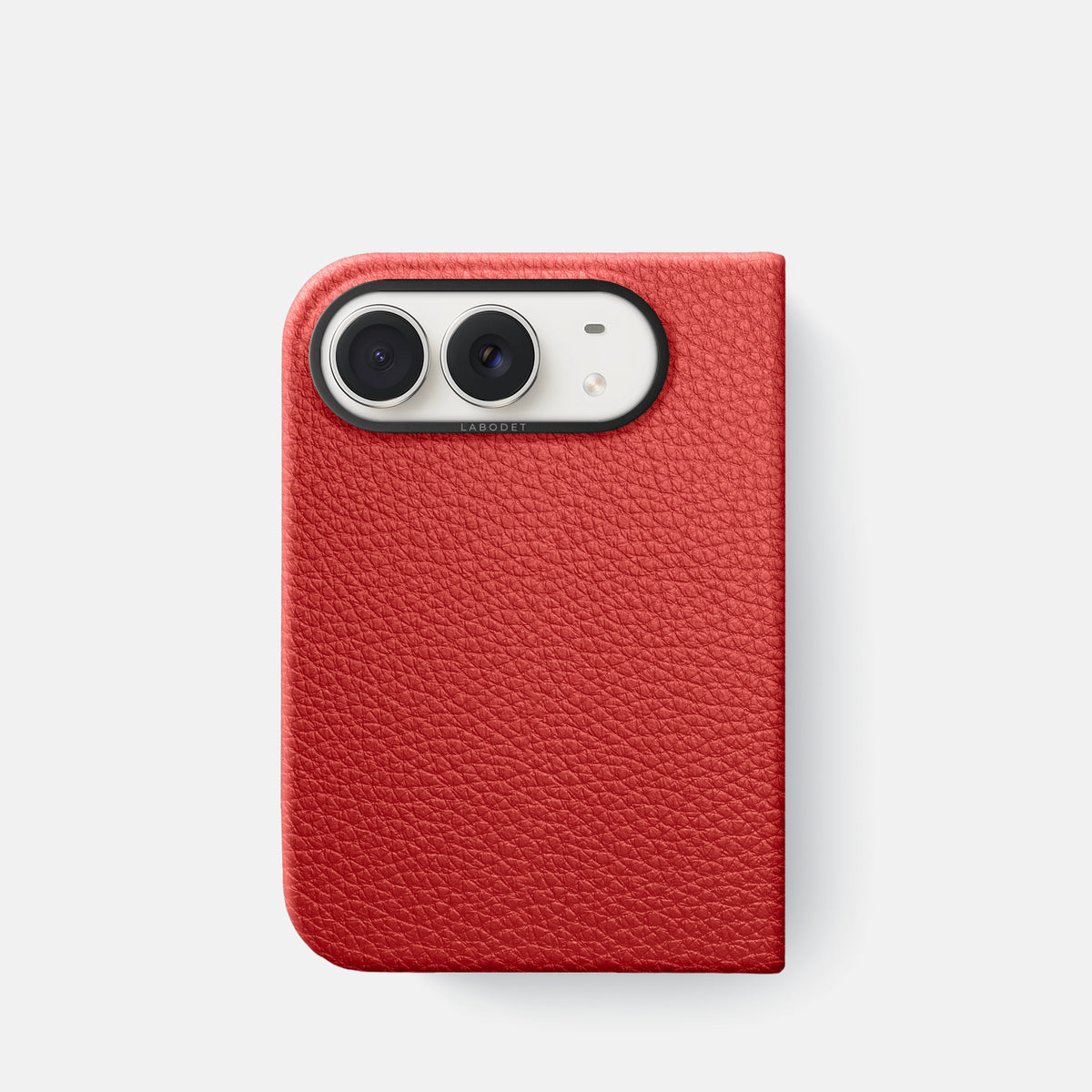 Classic Case For iPhone Duo In Calf -1 | Red-Black