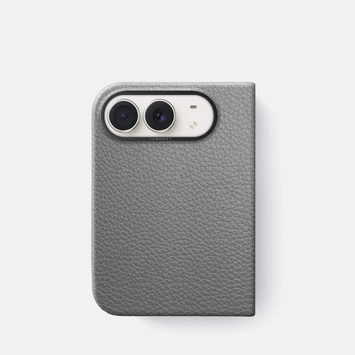 Classic Case For iPhone Duo In Calf -1 | Souris-Black