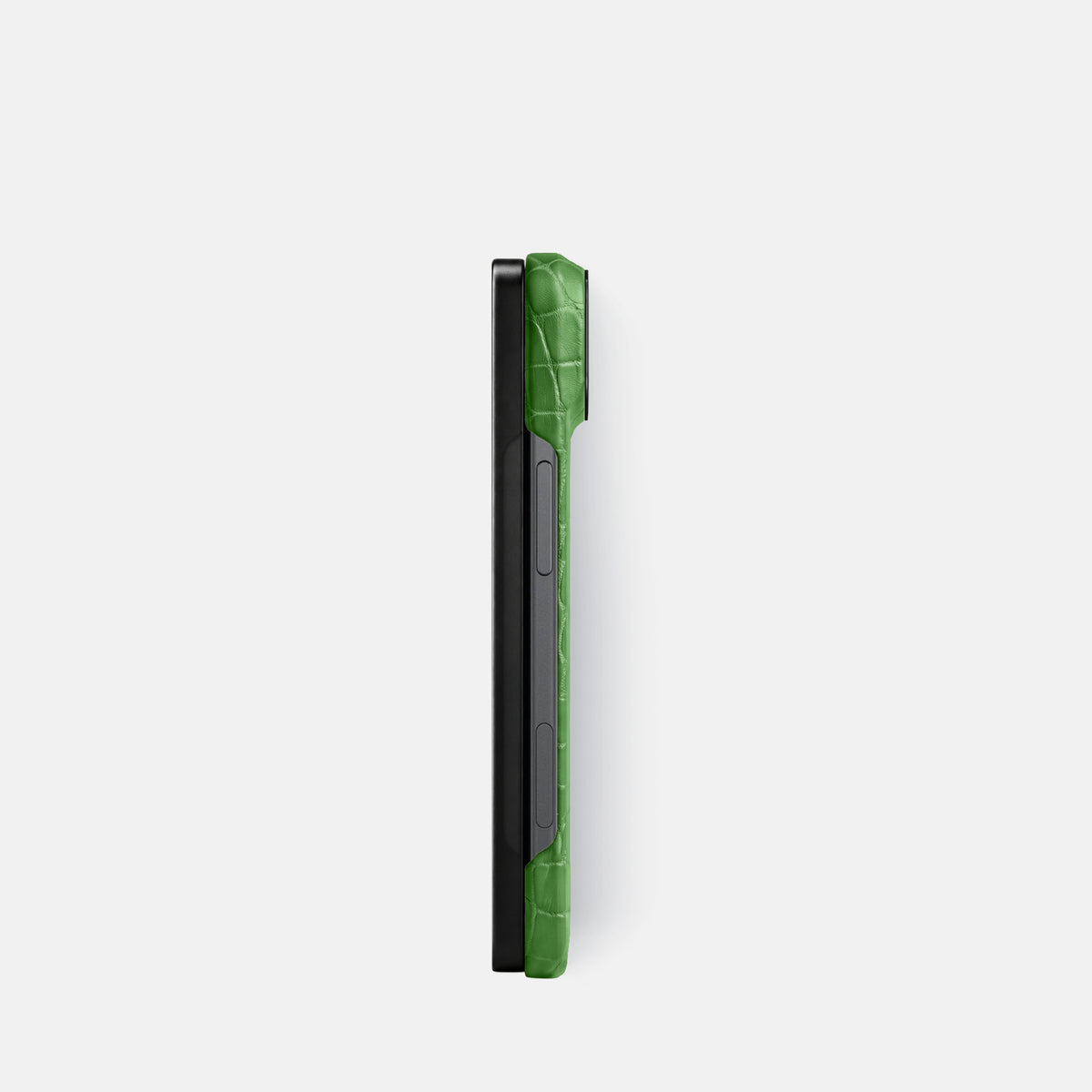 Classic Case For iPhone Ultra In Alligator -3 | Apple-Green-Black