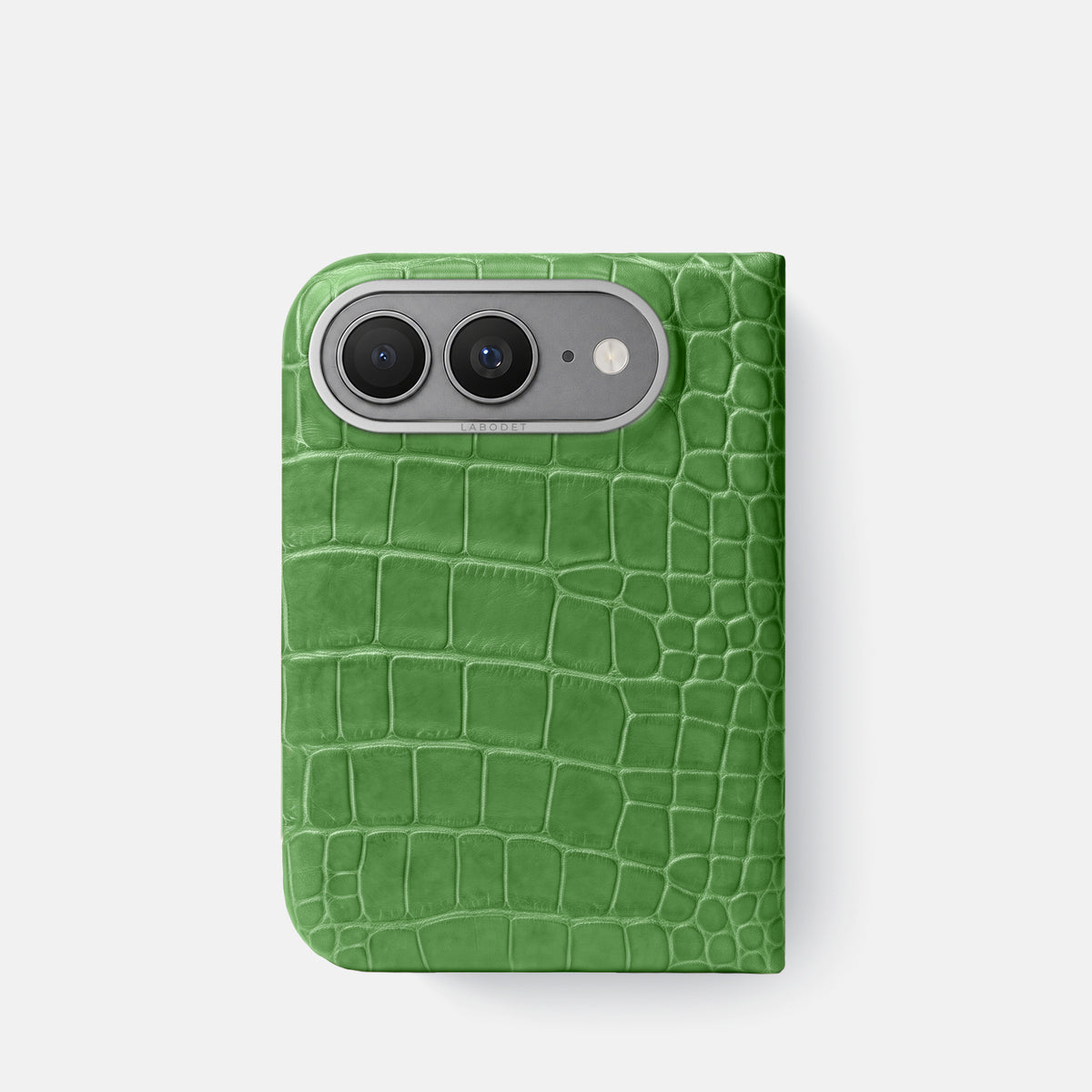 Classic Case For iPhone Ultra In Alligator -1 | Apple-Green-Steel