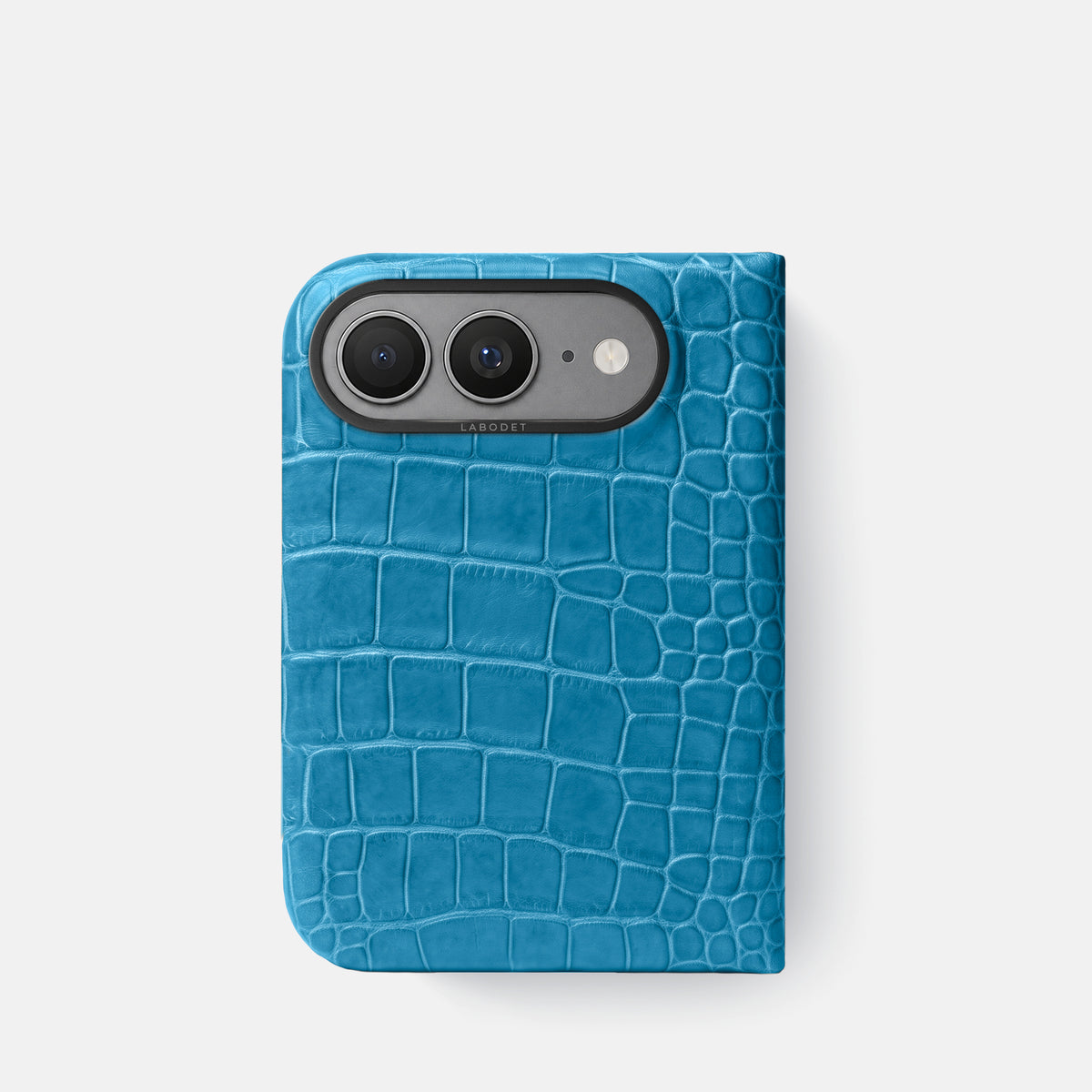 Classic Case For iPhone Ultra In Alligator -1 | Curaçao-Blue-Black