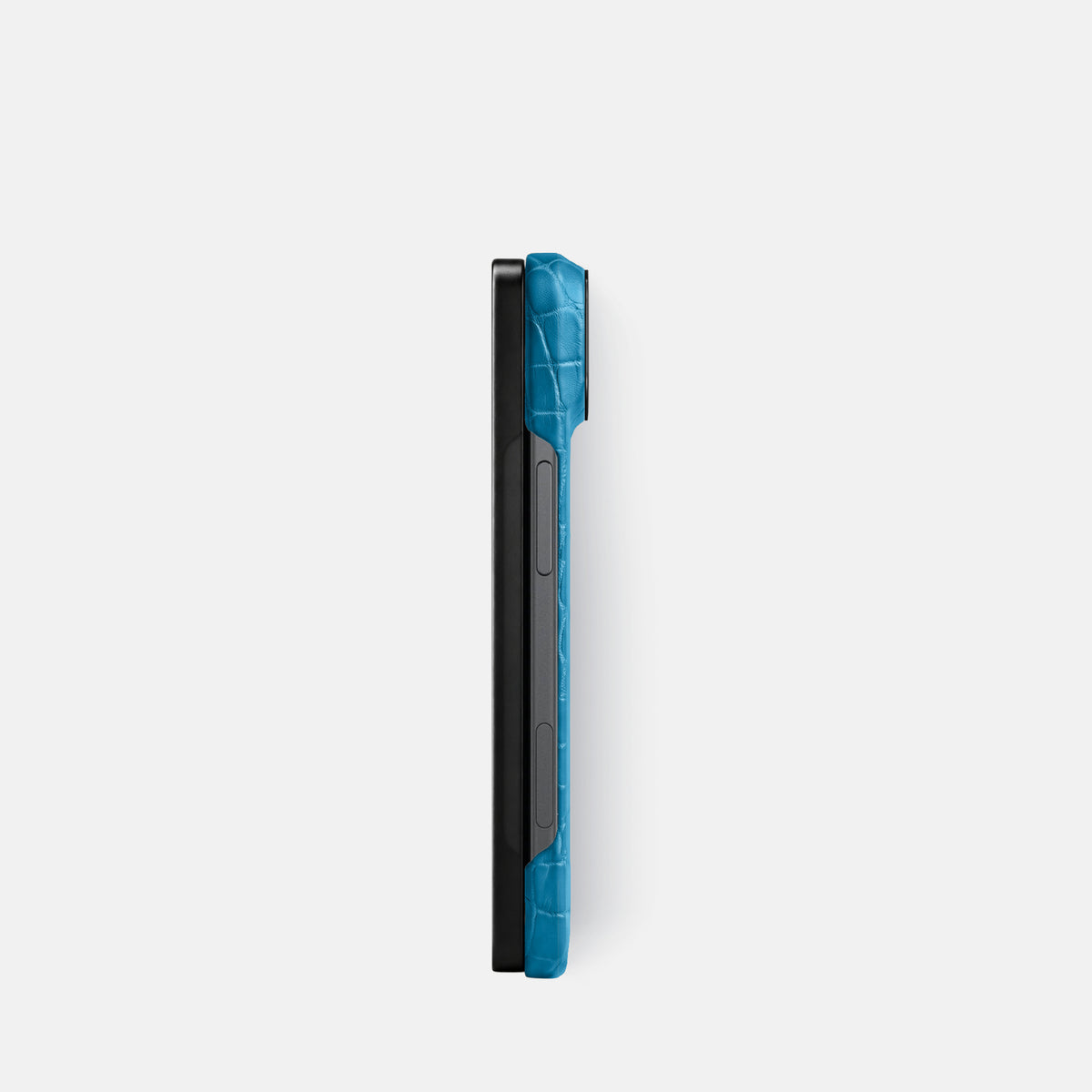 Classic Case For iPhone Ultra In Alligator -3 | Curaçao-Blue-Black