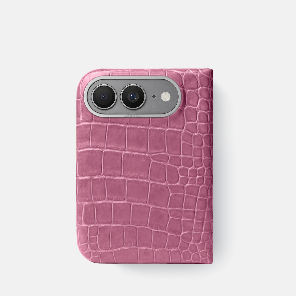 Classic Case For iPhone Ultra In Alligator -1 | Pink-Lagoon-Steel