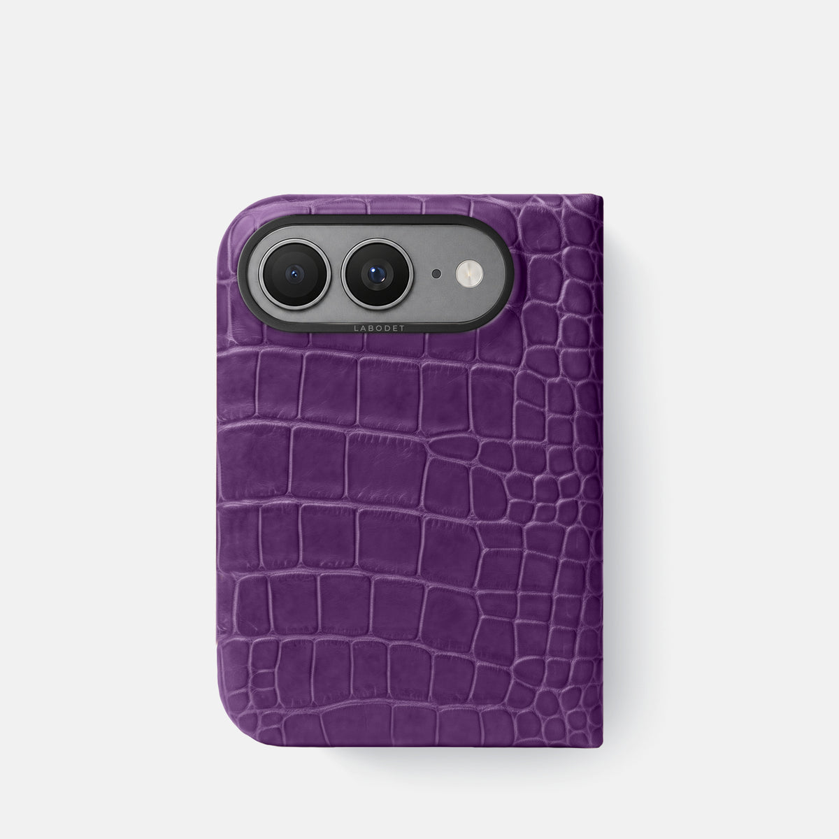 Classic Case For iPhone Ultra In Alligator -1 | Purple-Black