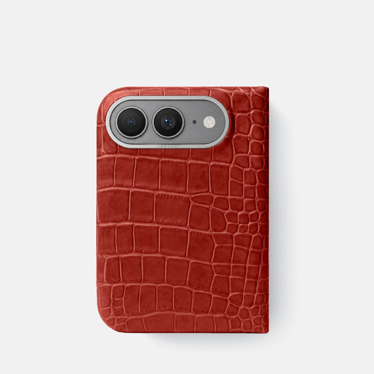 Classic Case For iPhone Ultra In Alligator -1 | Red-Steel