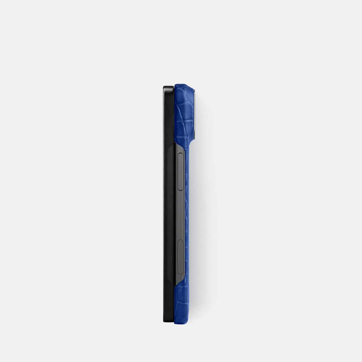 Classic Case For iPhone Ultra In Alligator -3 | Royal-Blue-Steel