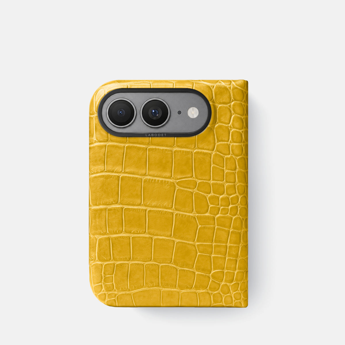 Classic Case For iPhone Ultra In Alligator -1 | Yellow-Black