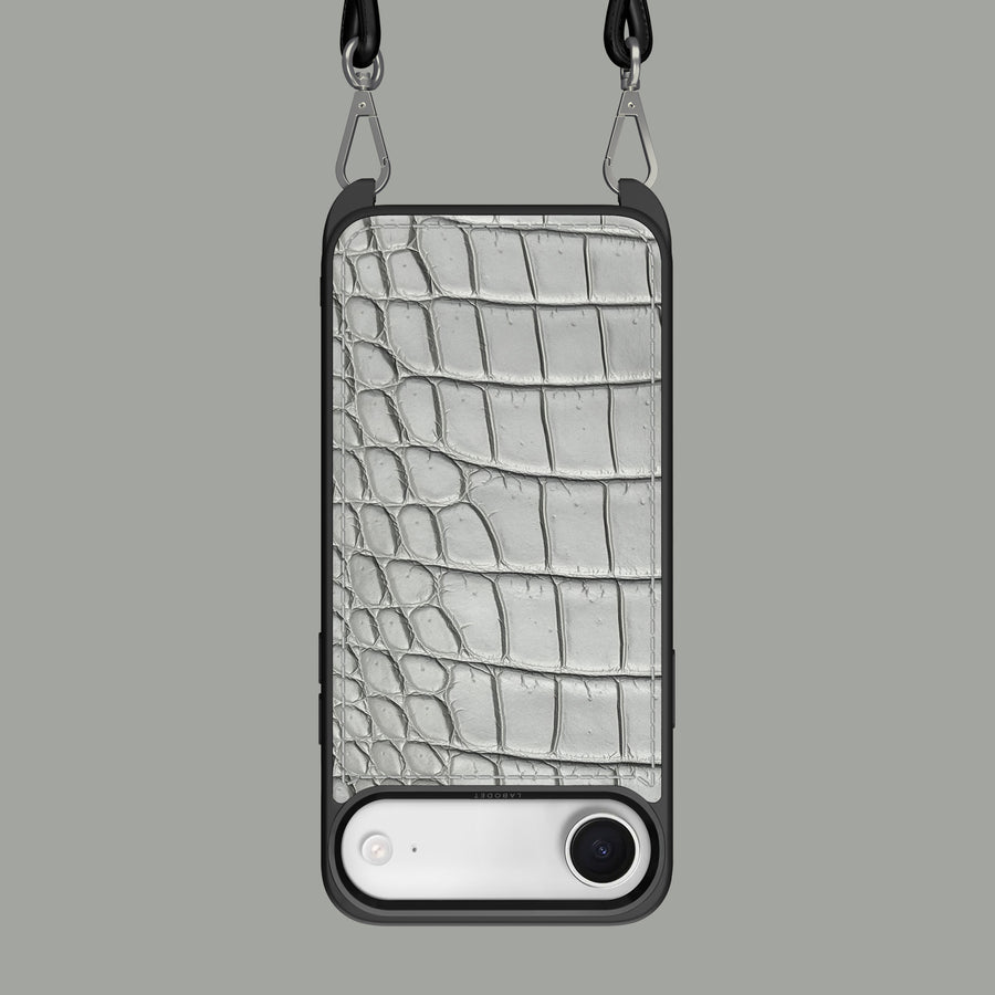 Crossbody Sport Case 1/1 Grey-Mouse For iPhone 17 Air In Alligator
