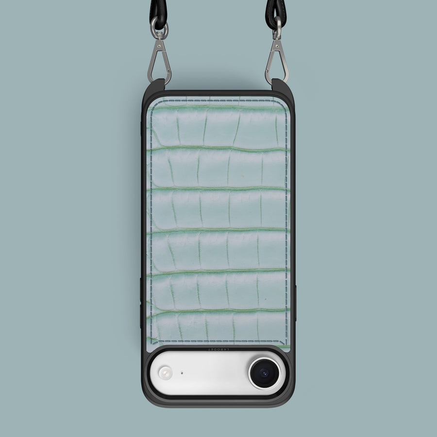 Crossbody Sport Case 1/1 Mint Gum For iPhone 17 Air In Alligator