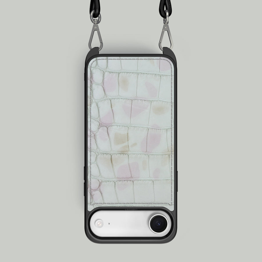 Crossbody Sport Case 1/1 Marshmallow For iPhone 17 Air In Alligator