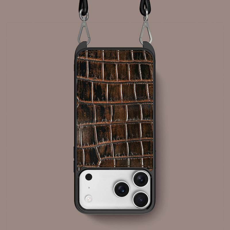 iPhone 17 Pro Max Sport Case 1/1 Expresso Alligator -1 | Expresso