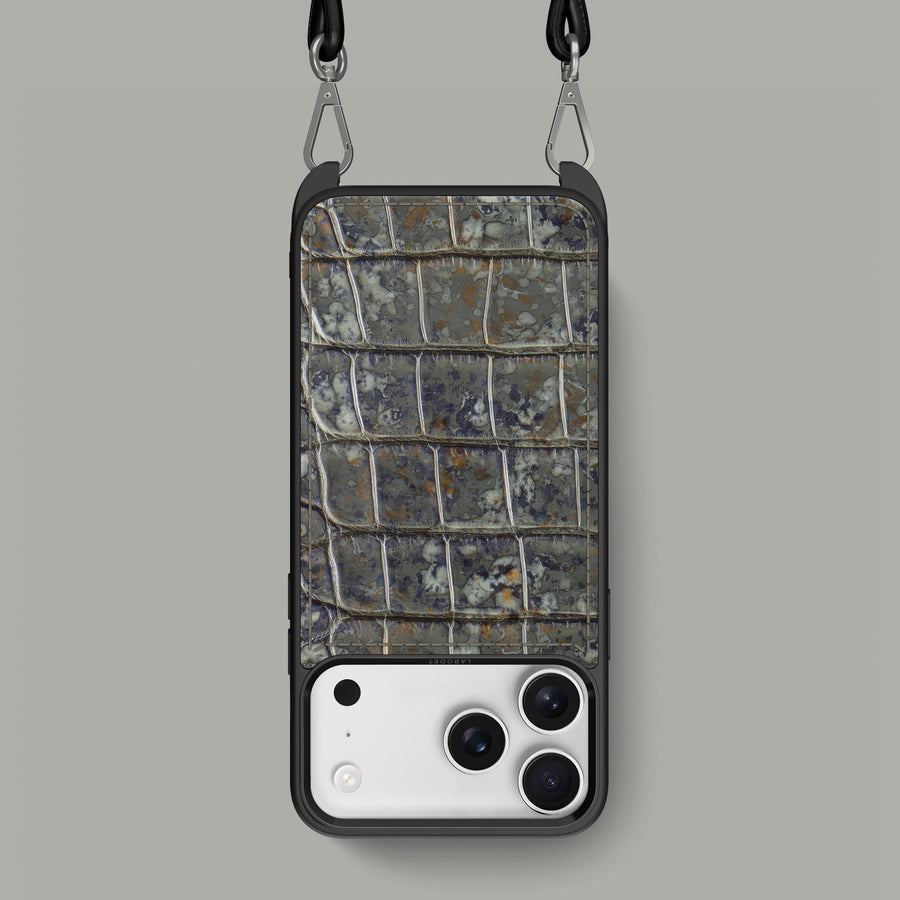 Crossbody Sport Case 1/1 Puddle For iPhone 17 Pro Max In Alligator