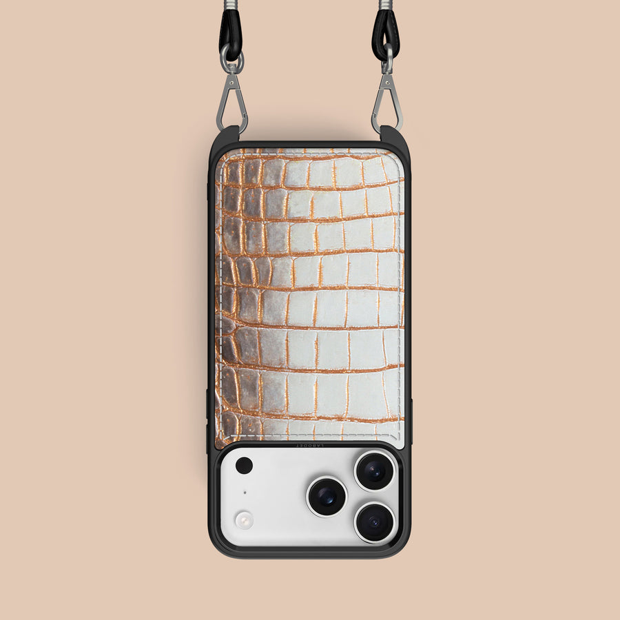 Crossbody Sport Case 1/1 Aztec For iPhone 17 Pro In Himalayan Crocodile
