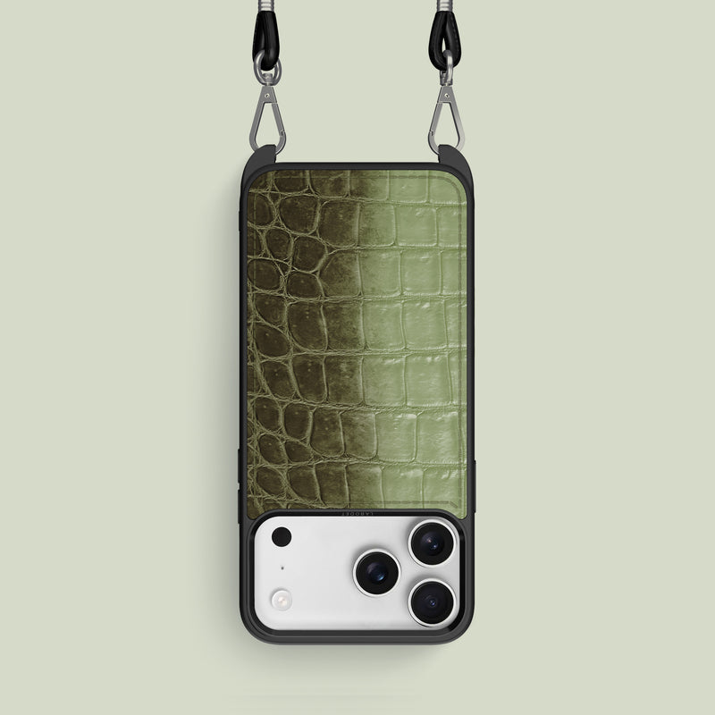 Celadon Green iPhone 17 Pro Himalaya Crossbody Sport -1 | Celadon-Green