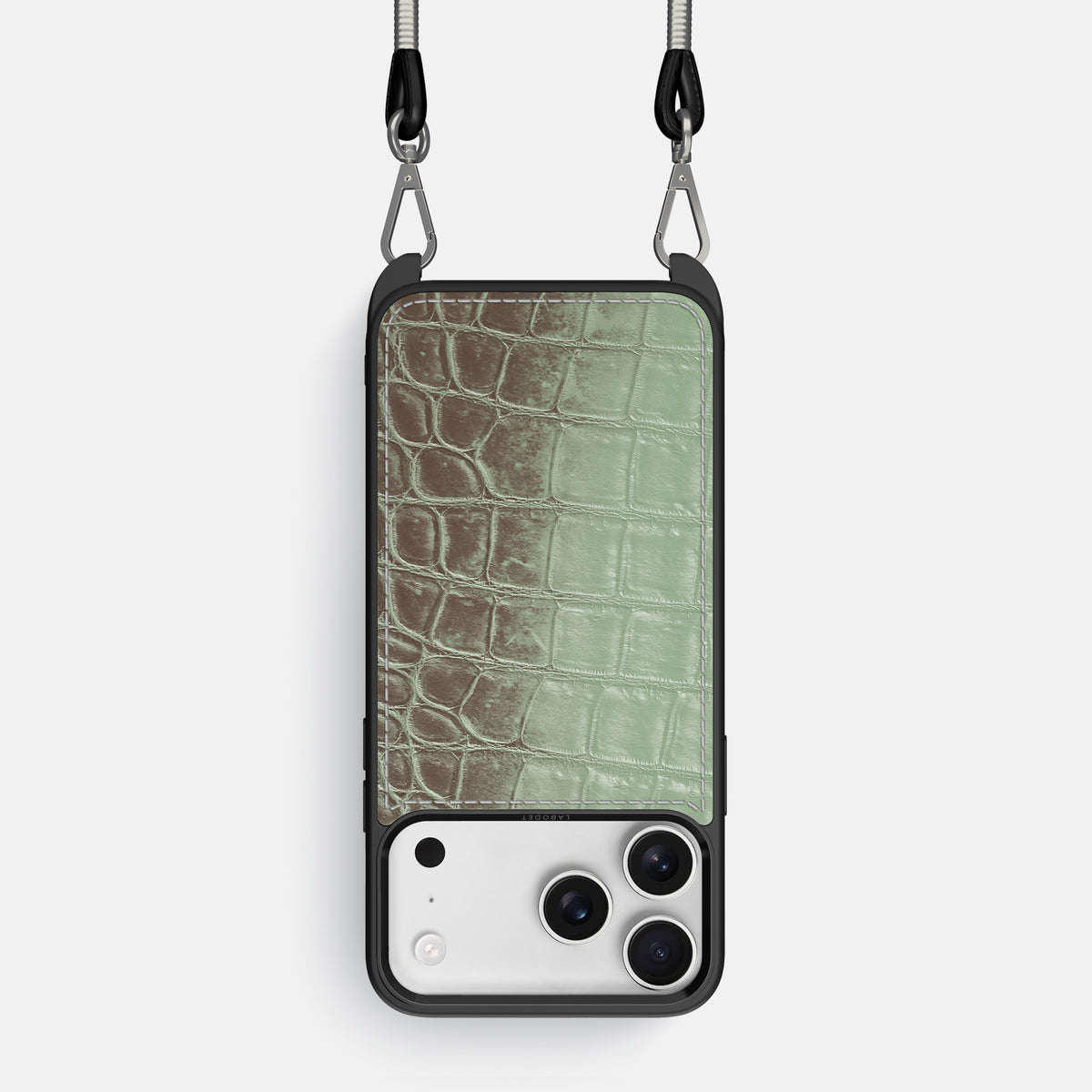 Pistachio iPhone 17 Pro Sport Case In Himalayan Crocodile -1 | Pistachio