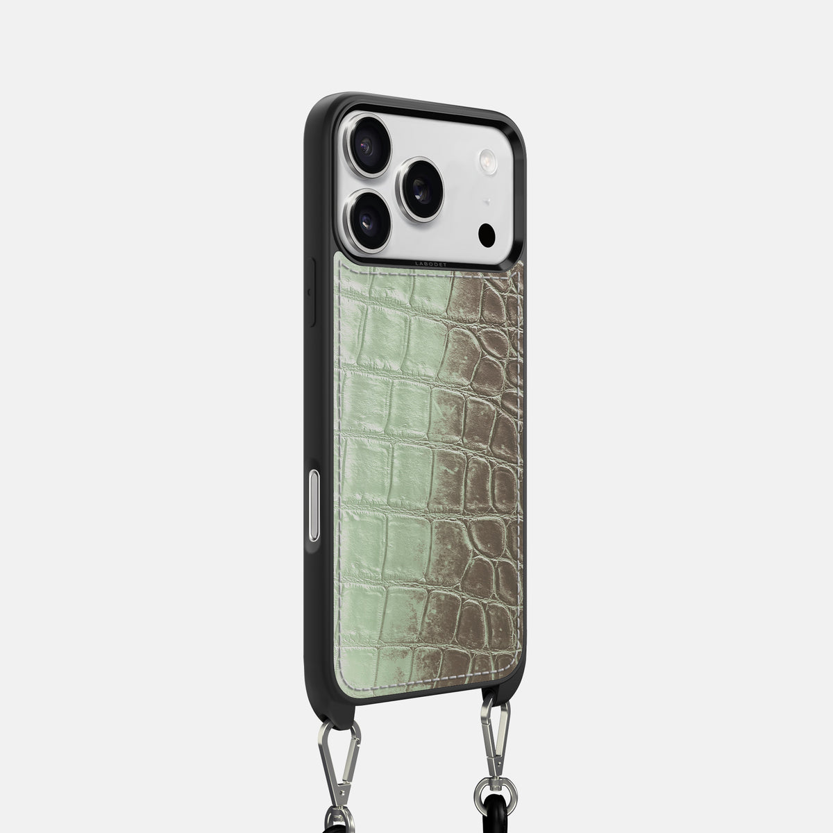Pistachio iPhone 17 Pro Sport Case In Himalayan Crocodile -2 | Pistachio