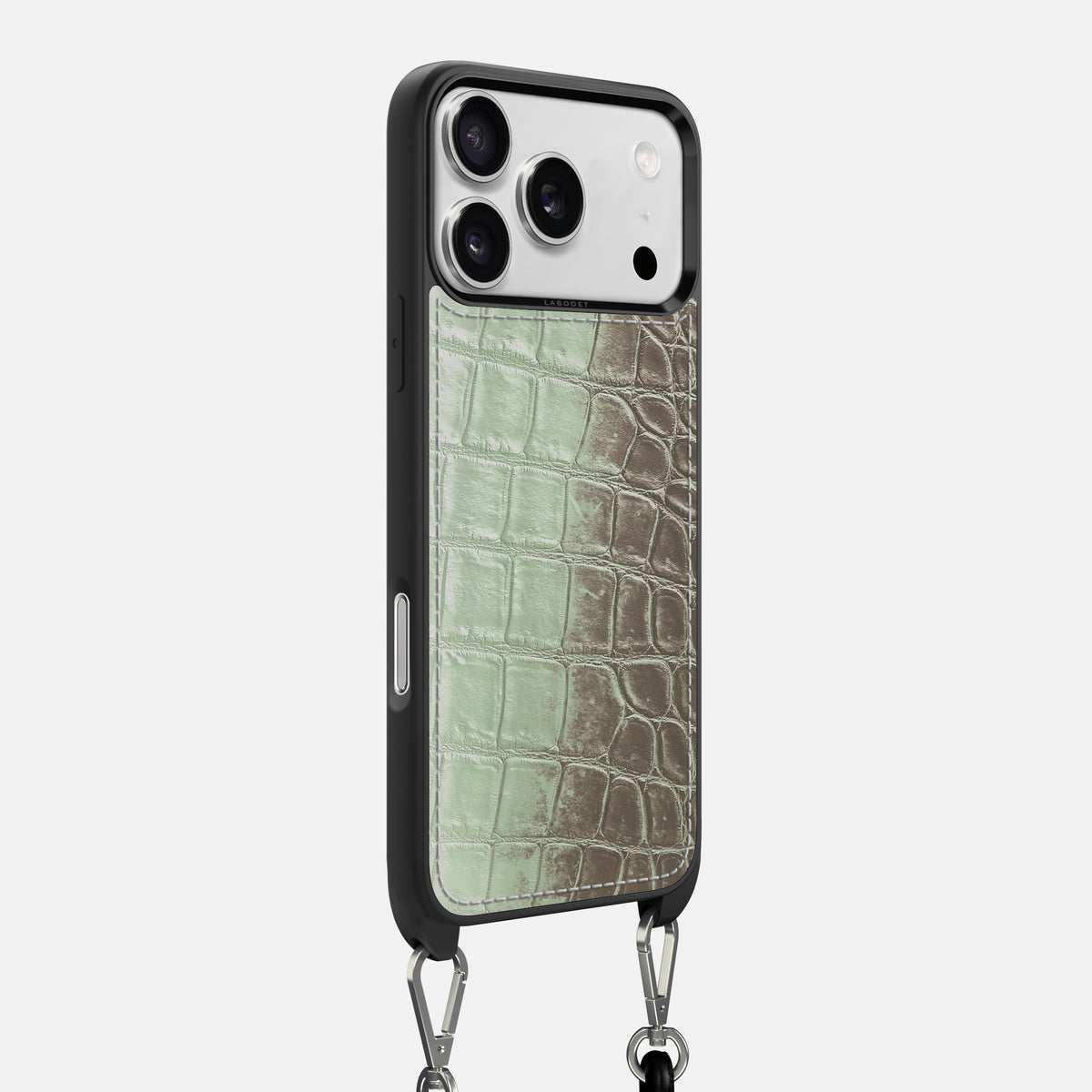 Pistachio iPhone 17 Pro Max Sport Case In Himalayan Crocodile -2 | Pistachio
