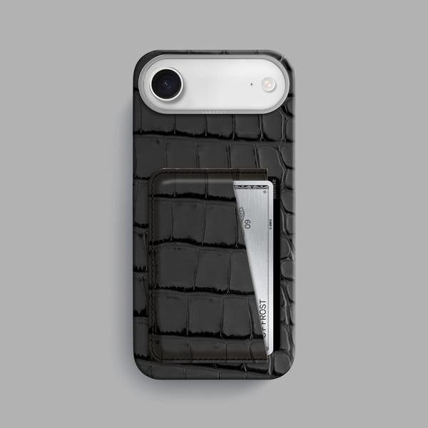 Double Card Case 1/1 Darknight For iPhone 17 Air In Alligator