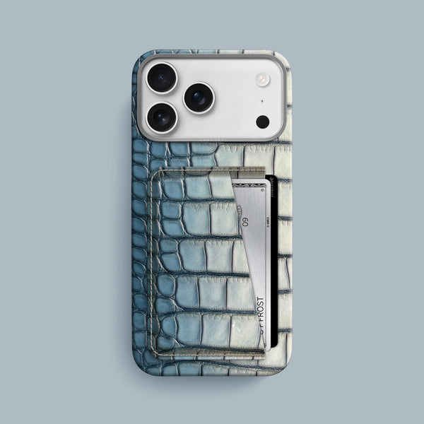 Double Card Case 1/1 Aquaterra For iPhone 17 Pro Max In Alligator