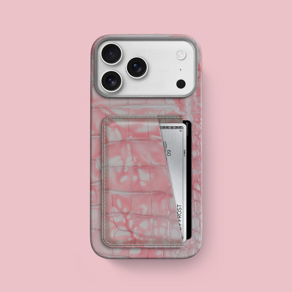Double Card Case 1/1 Lollipop For iPhone 17 Pro Max In Alligator