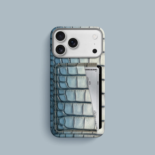 Double Card Case 1/1 Aquaterra For iPhone 17 Pro In Alligator
