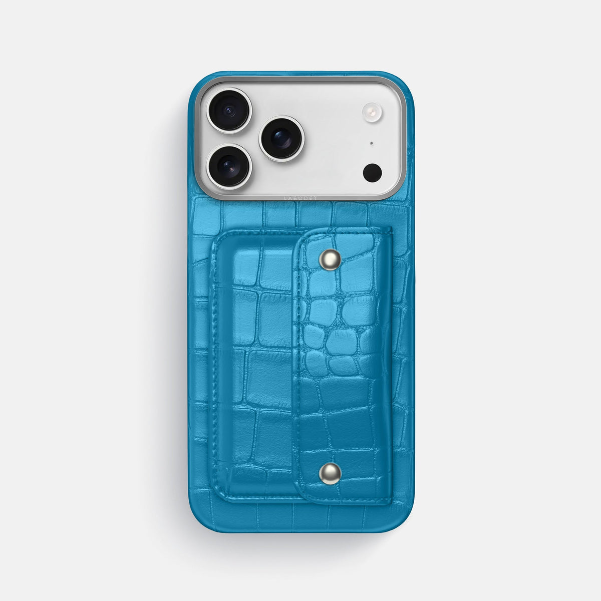 Envelope Case For iPhone 18 Pro Max In Alligator -1 | Curaçao-Blue-Steel