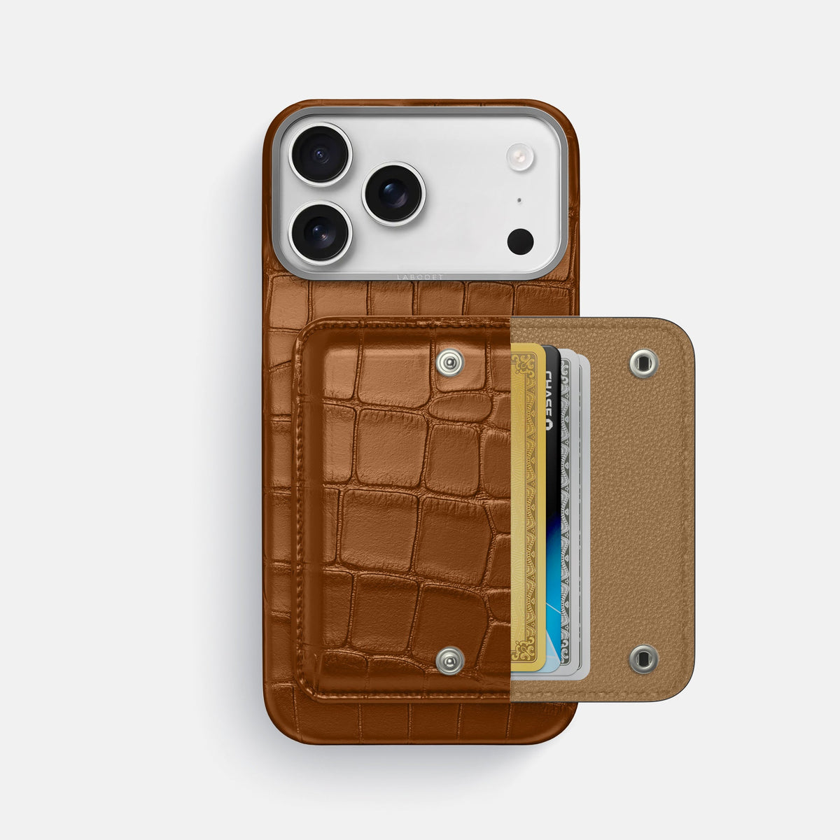 Envelope Case For iPhone 18 Pro Max In Alligator -2 | Honey-Steel