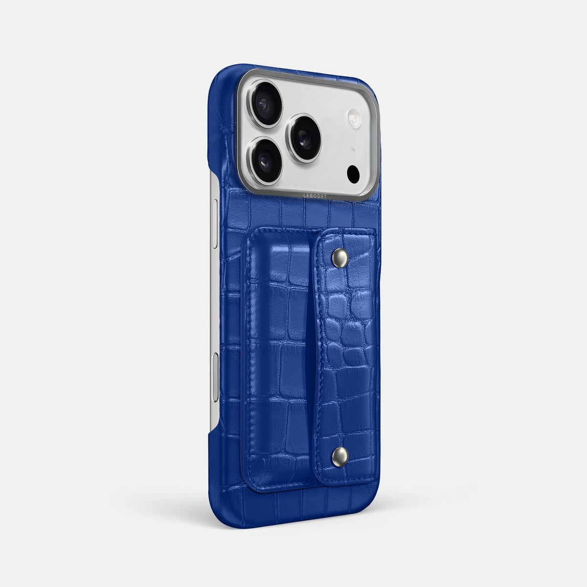 Envelope Case For iPhone 18 Pro Max In Alligator -3 | Royal-Blue-Steel