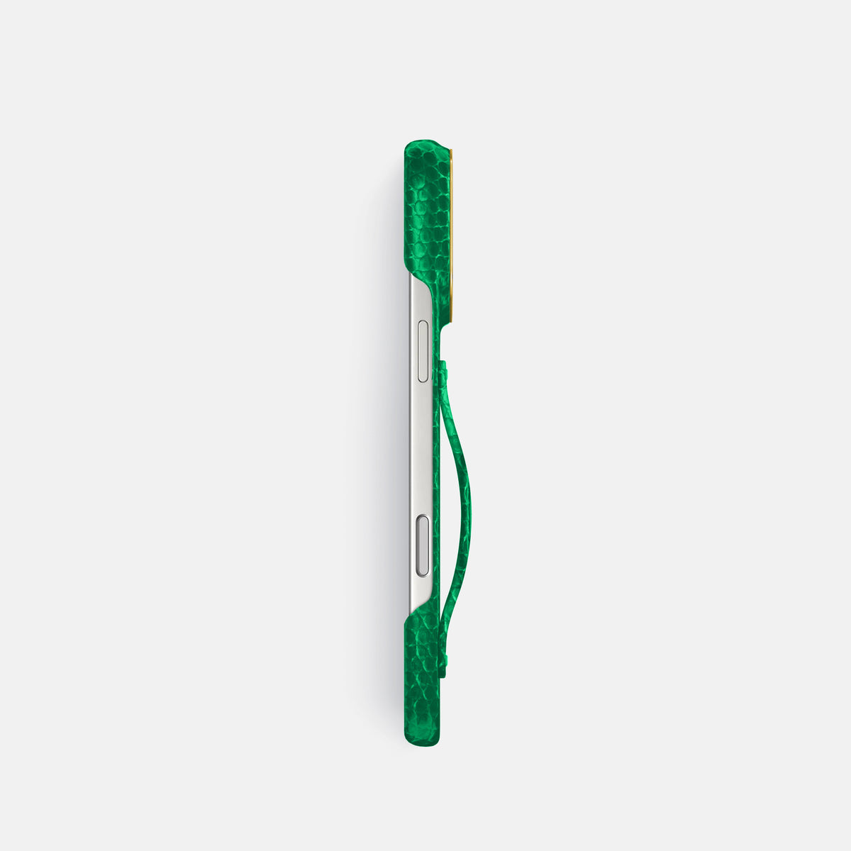 Finger Case For iPhone 17 Pro In Lizard -3 | Apple-Green-Gold