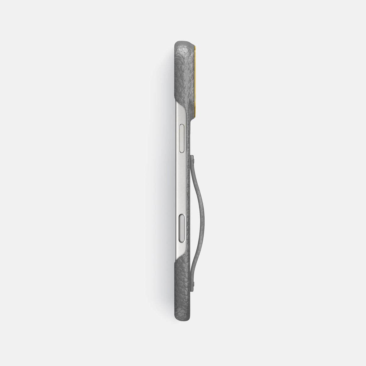 Finger Case For iPhone 17 Pro Max In Calf -3 | Souris-Gold